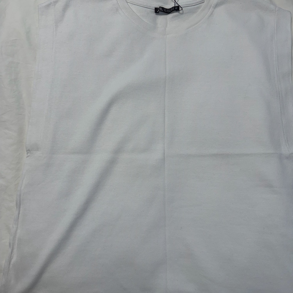 Zara Ribbed Tank Top